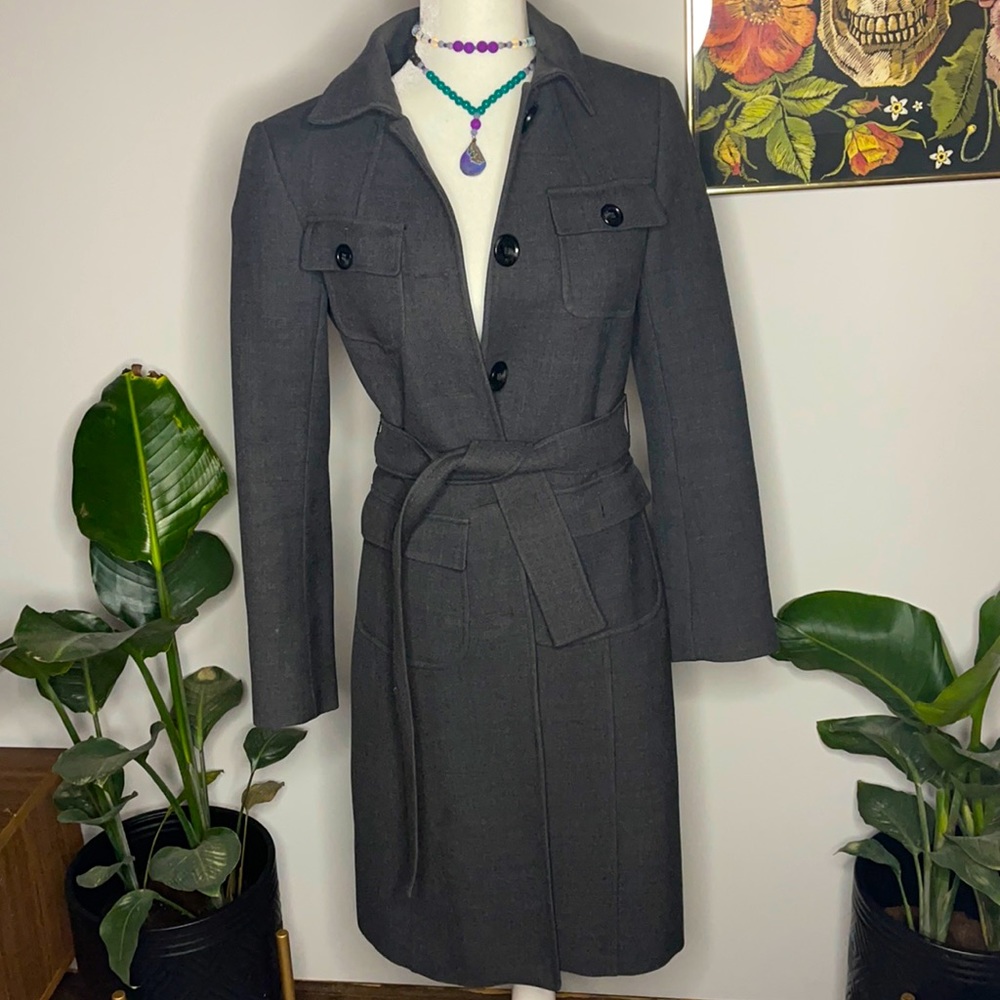 Zara Woman BELTED COAT